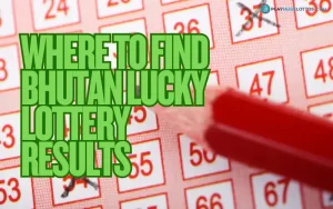 Bhutan Lucky Lottery